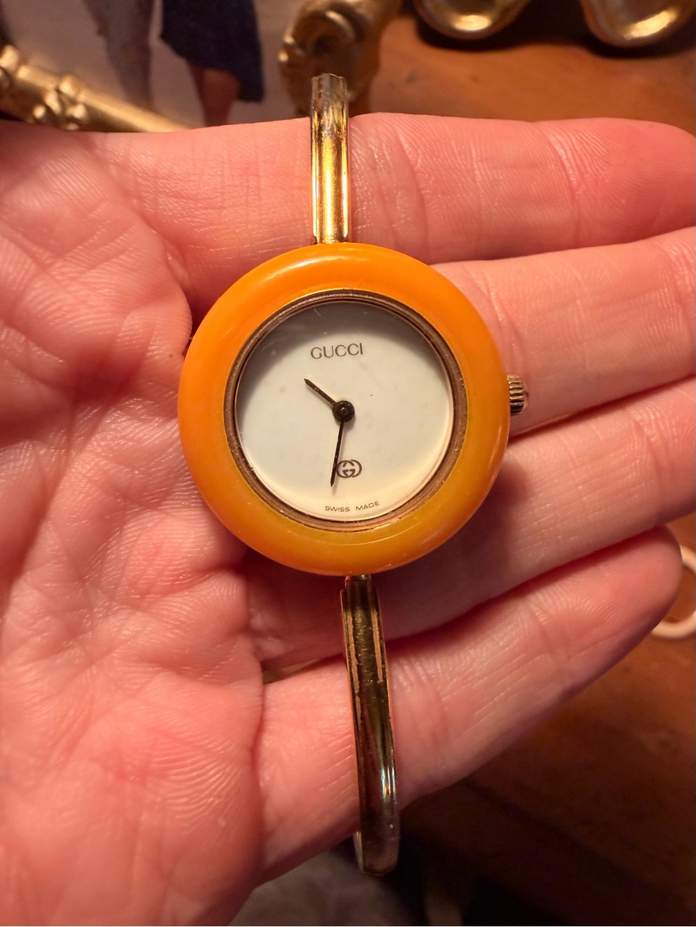 Gucci Orange Bezel